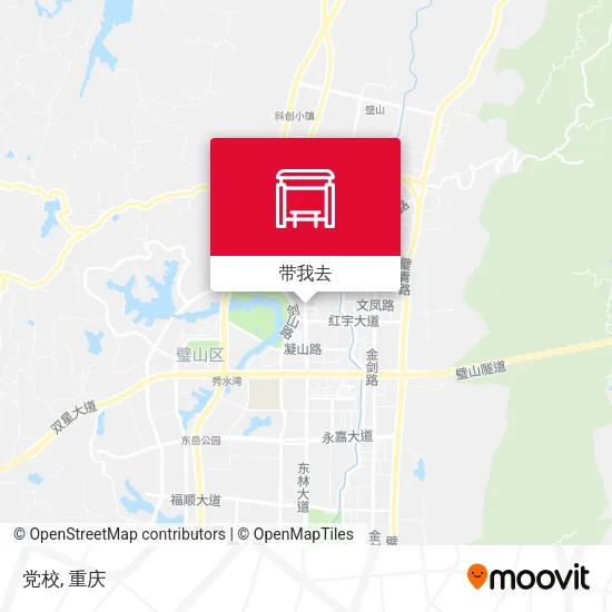 党校地图