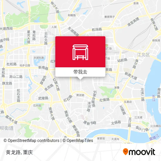 黄龙路地图