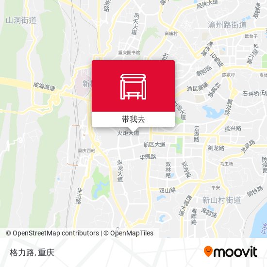 格力路地图