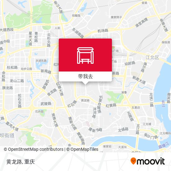 黄龙路地图