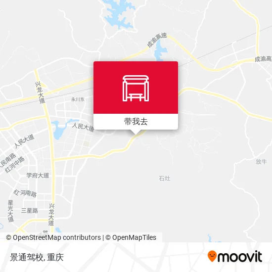 景通驾校地图