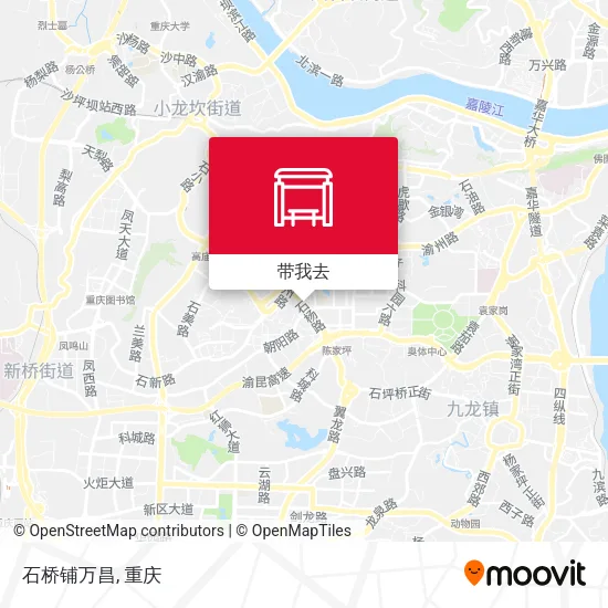 石桥铺万昌地图