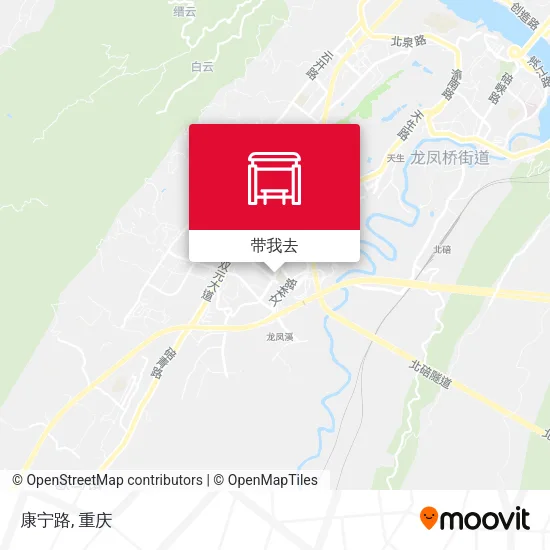 康宁路地图