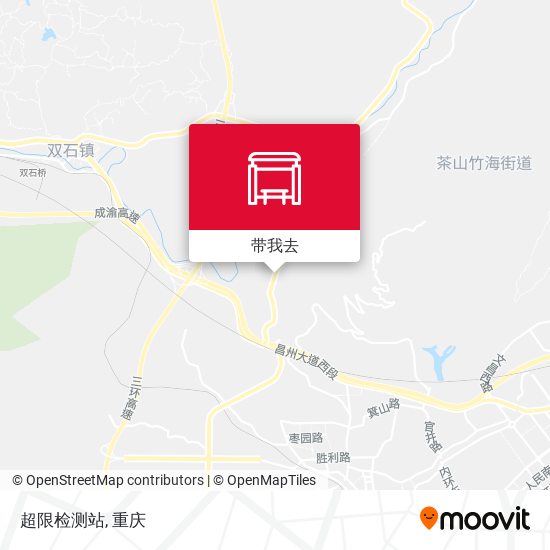 超限检测站地图