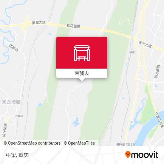 中梁地图