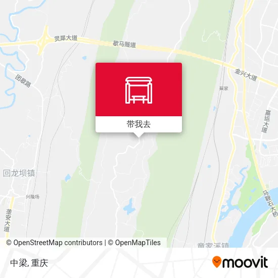 中梁地图