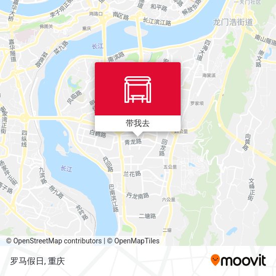 罗马假日地图