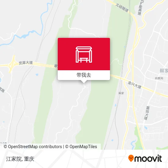 江家院地图