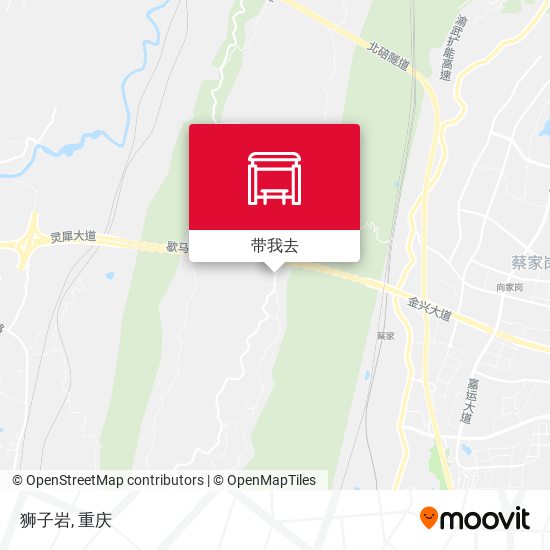 狮子岩地图