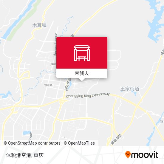 保税港空港地图