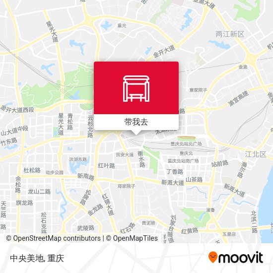 中央美地地图