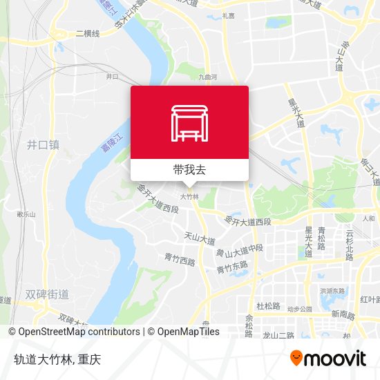 轨道大竹林地图