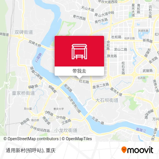 通用新村(招呼站)地图