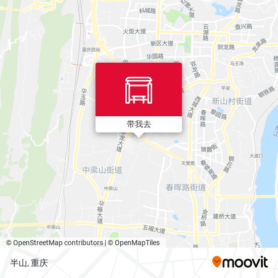 半山地图