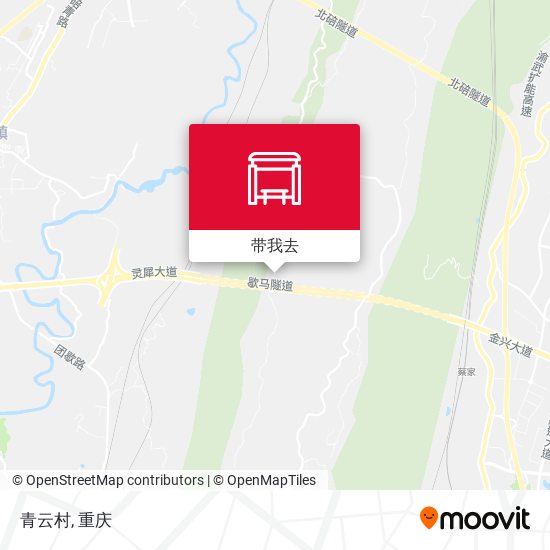 青云村地图