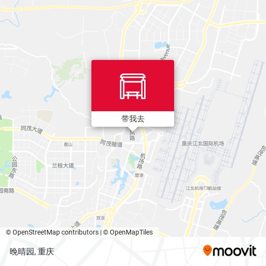 晚晴园地图