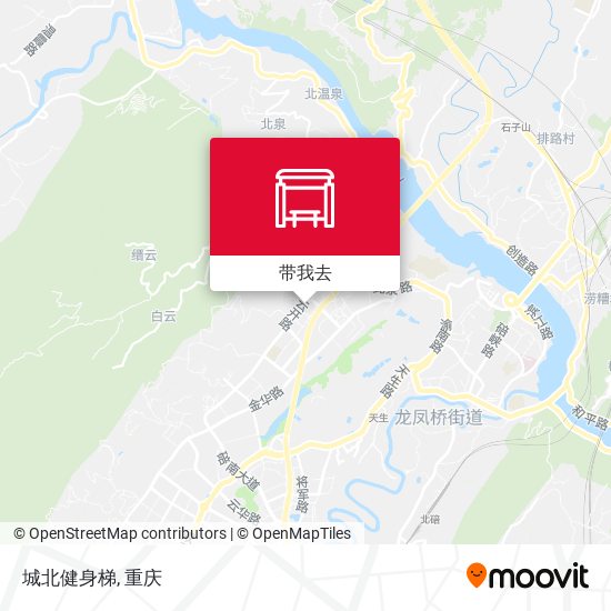 城北健身梯地图