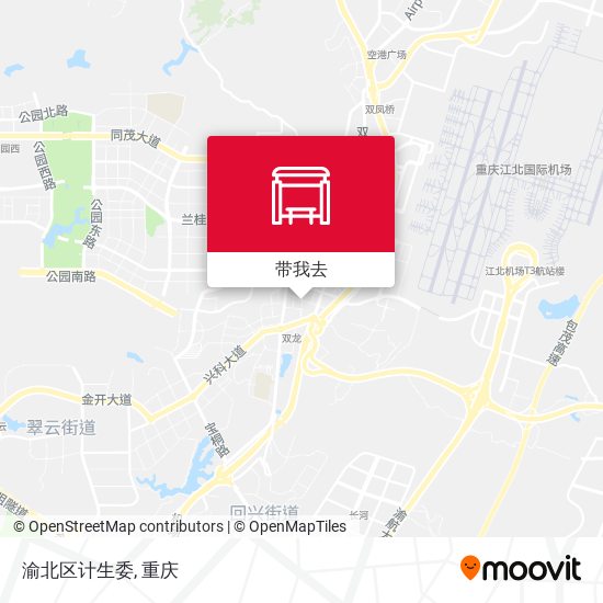 渝北区计生委地图