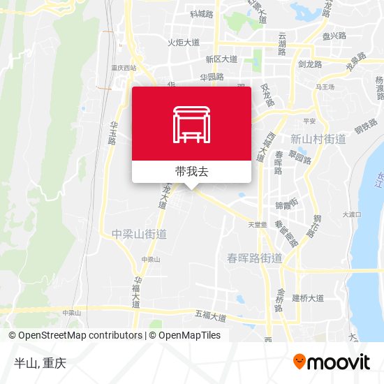 半山地图