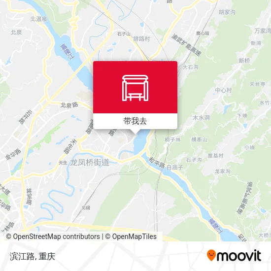 滨江路地图