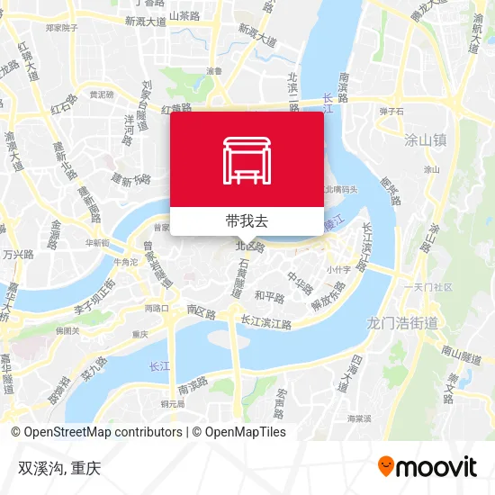 双溪沟地图