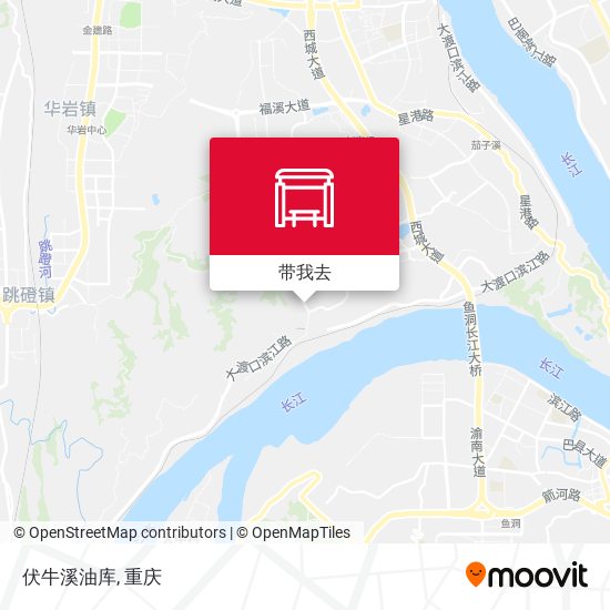 伏牛溪油库地图