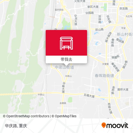 华庆路地图