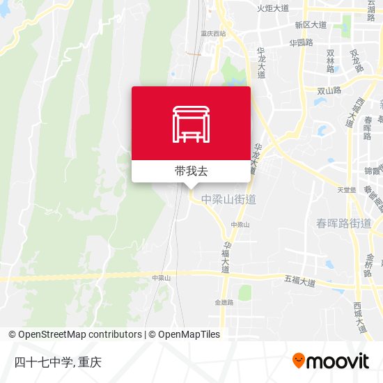 四十七中学地图