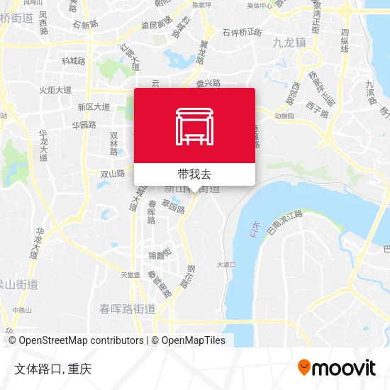 文体路口地图