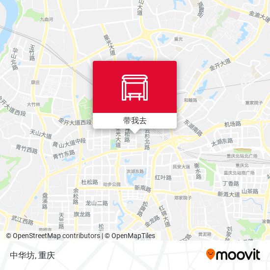 中华坊地图