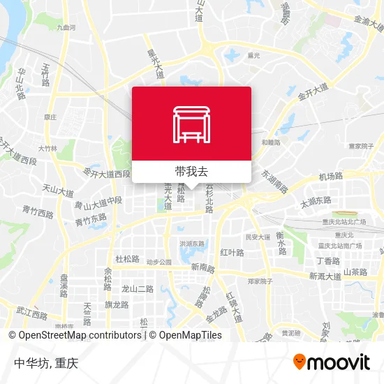 中华坊地图