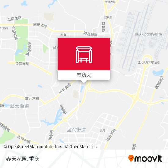 春天花园地图
