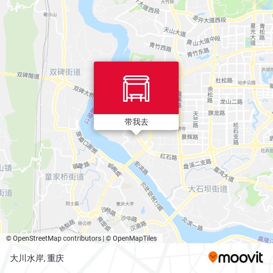 大川水岸地图