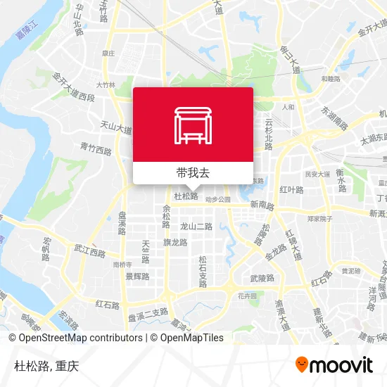 杜松路地图