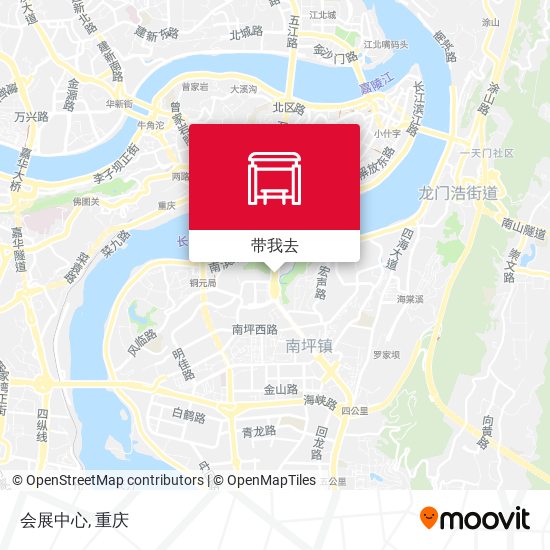 会展中心地图