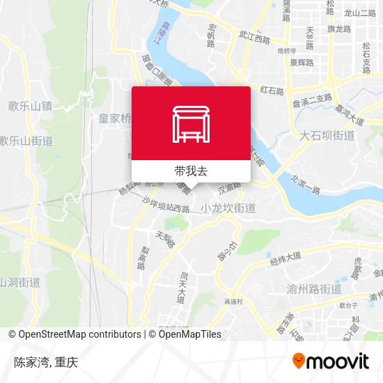 陈家湾地图