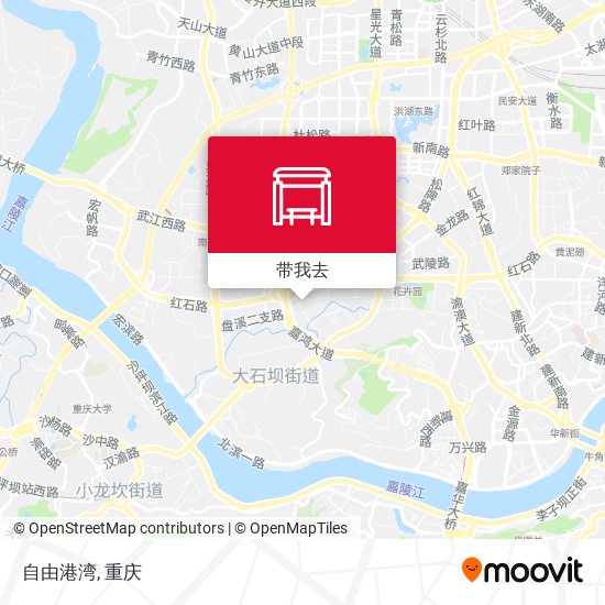 自由港湾地图