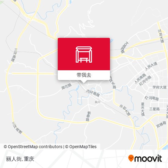 丽人街地图