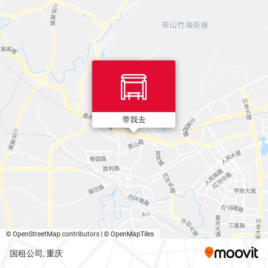 国租公司地图
