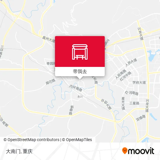 大南门地图