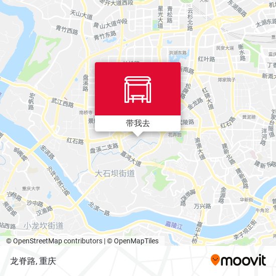 龙脊路地图