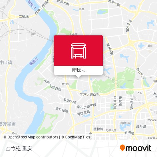 金竹苑地图