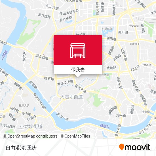 自由港湾地图
