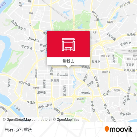 松石北路地图