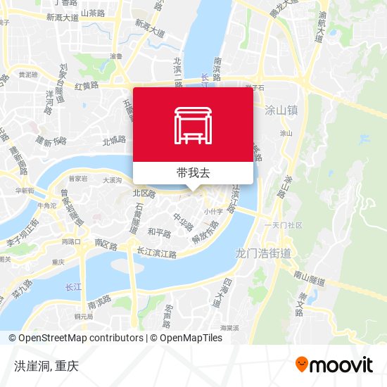 洪崖洞地图