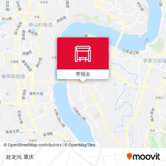 娃龙沟地图