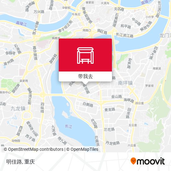 明佳路地图
