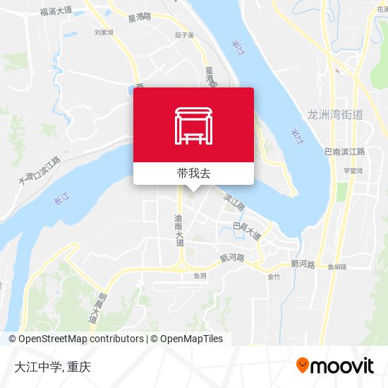 大江中学地图