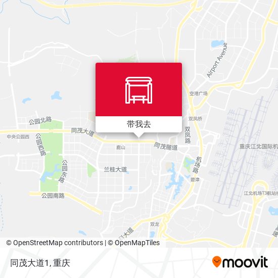 同茂大道1地图