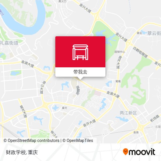 财政学校地图
